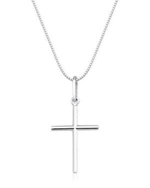 Colar de Cruz Lisa