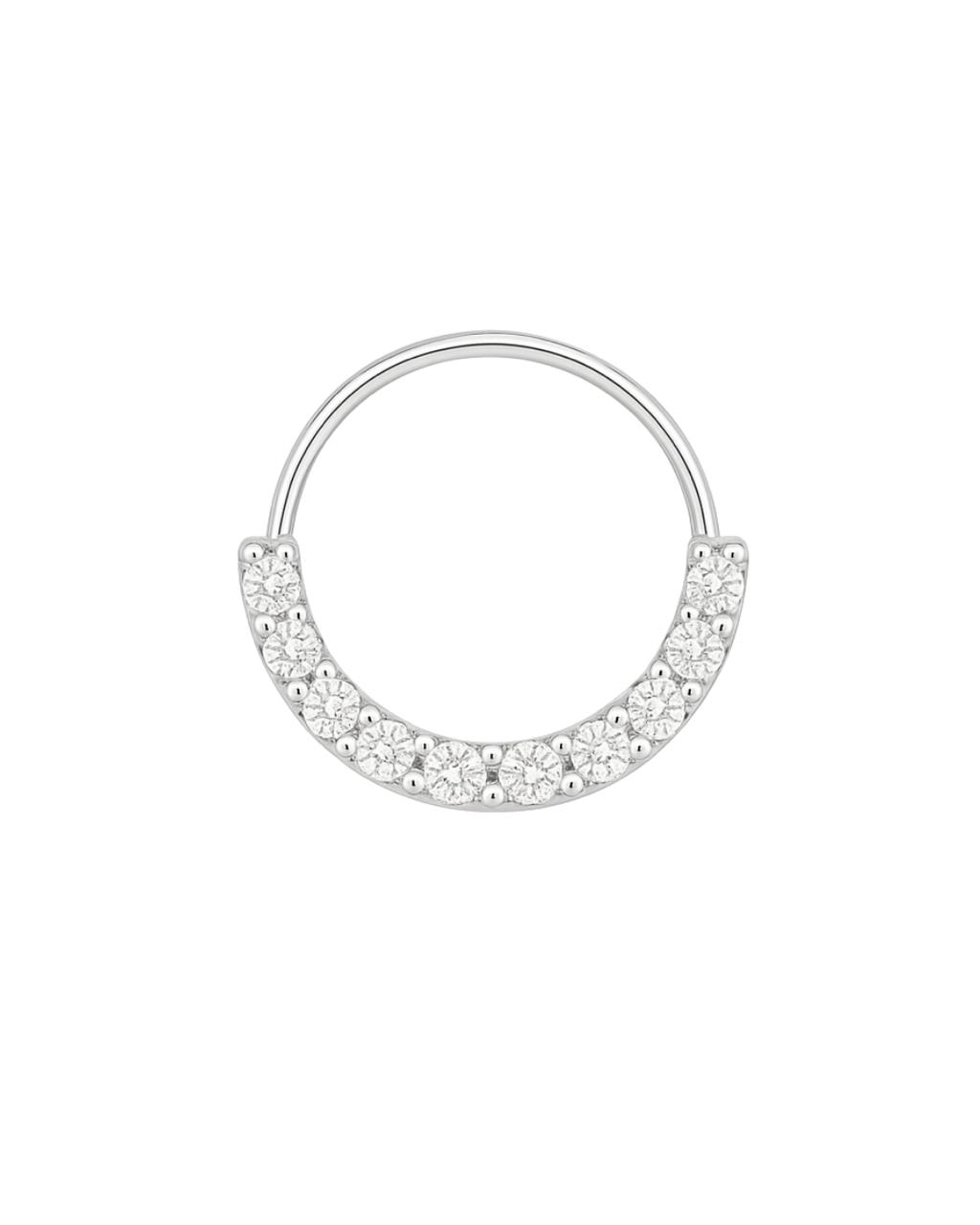 Piercing Argola Cravejada