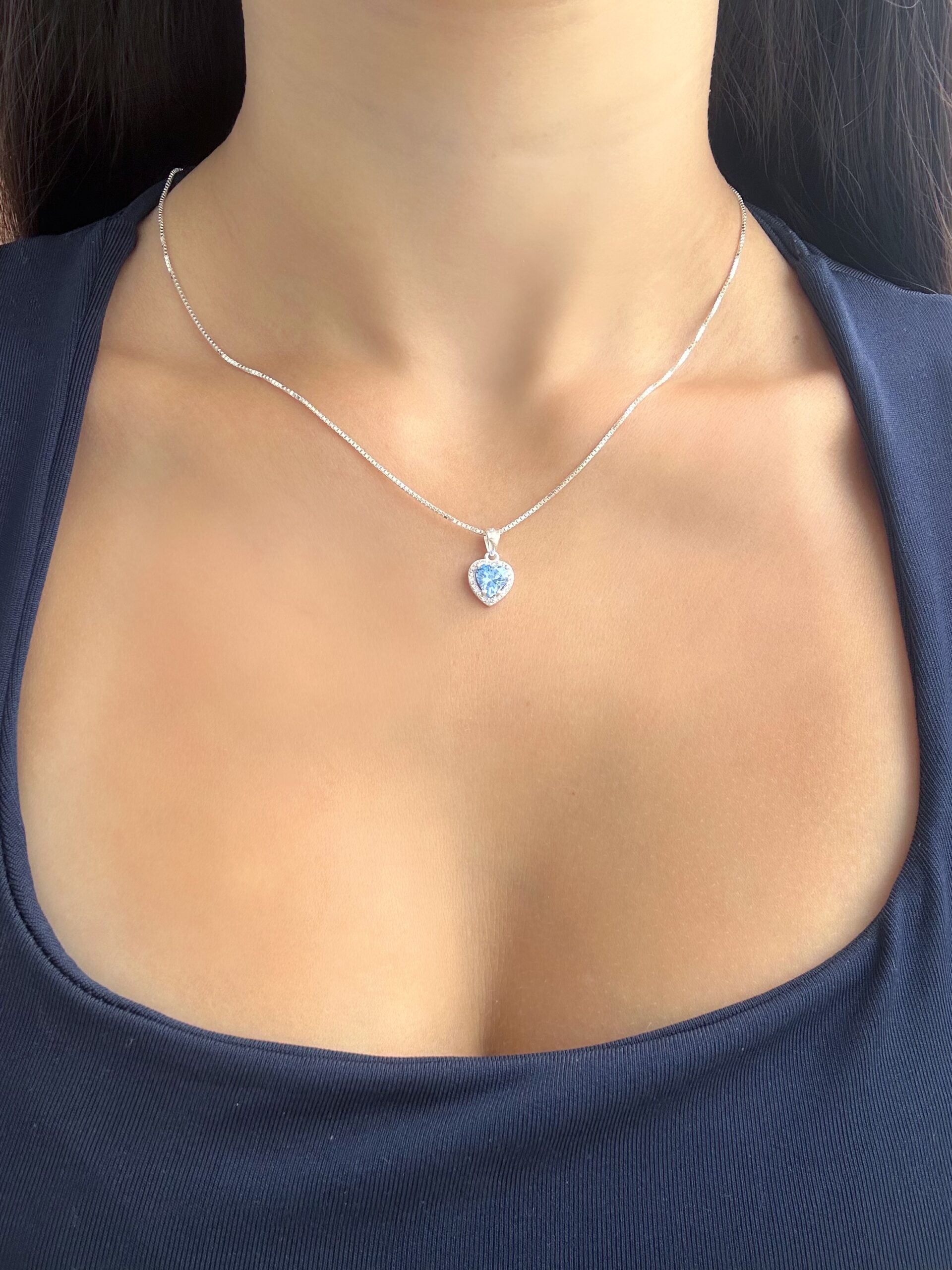 Conjunto Coração Azul - Imagem 4