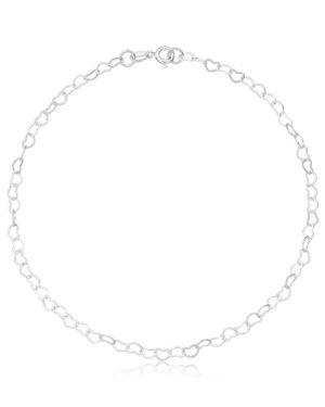 Pulseira Elos Corações